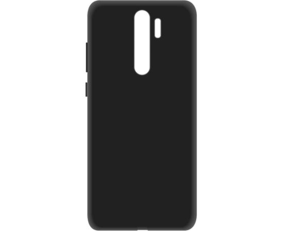 Evelatus Xiaomi  Note 8 pro Nano Silicone Case Soft Touch TPU Black Neoriģinālie Maciņi