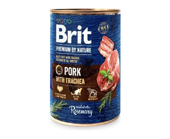 BRIT Premium by Nature Pork with Trachea - Wet dog food - 400 g Suņu barība