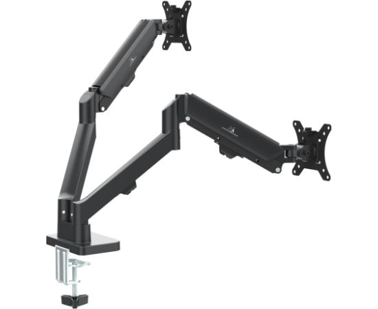 Maclean 2 monitor mount, gas spring, 17"-32", 2-10kg, black, MC-134 Крепления для телевизоров