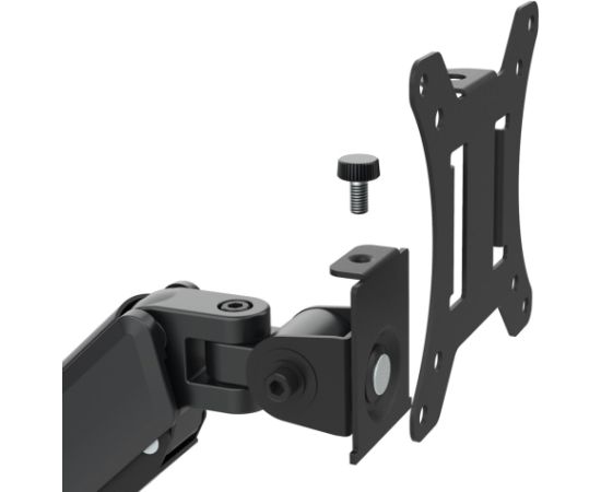 Maclean 2 monitor mount, gas spring, 17"-32", 2-10kg, black, MC-134 Крепления для телевизоров