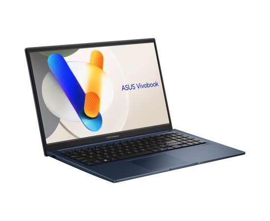 ASUS Vivobook 15 A1504VA-BQ109 i3-1315U 15.6" FHD IPS-level Panel 60Hz 250nits AG 16GB DDR4 SSD512 Intel Graphics WLAN+BT Cam720p NoOS Quiet Blue Ноутбуки
