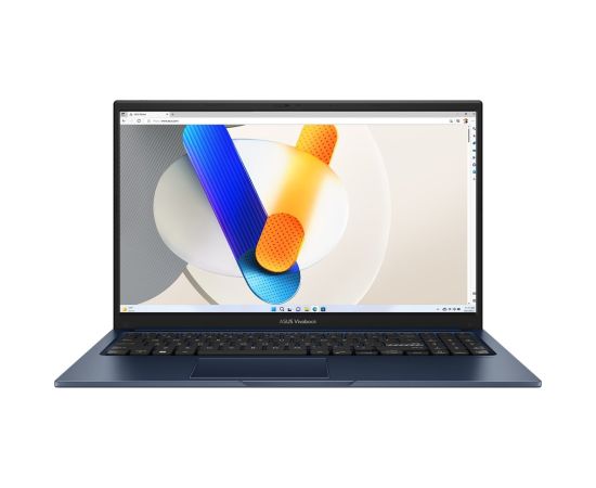 ASUS Vivobook 15 A1504VA-BQ109 i3-1315U 15.6" FHD IPS-level Panel 60Hz 250nits AG 16GB DDR4 SSD512 Intel Graphics WLAN+BT Cam720p NoOS Quiet Blue Ноутбуки