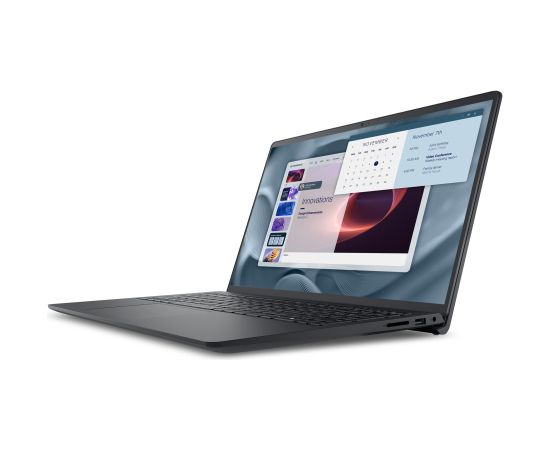 DELL Pro 15 Essential PV15250 Intel® Core™ i7 i7-1355U Laptop 39.6 cm (15.6") Full HD 16 GB DDR5-SDRAM 512 GB SSD Wi-Fi 6 (802.11ax) Windows 11 Pro Black Portatīvie datori