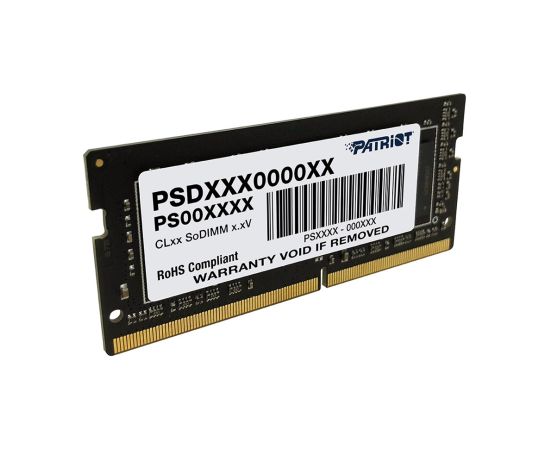 Patriot Memory Signature PSD48G26662S memory module 8 GB 1 x 8 GB DDR4 2666 MHz Оперативная память (RAM)