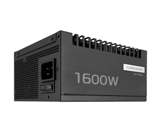 ASUS Pro WS 1600W Platinum power supply unit 20+4 pin ATX ATX Black Блоки питания