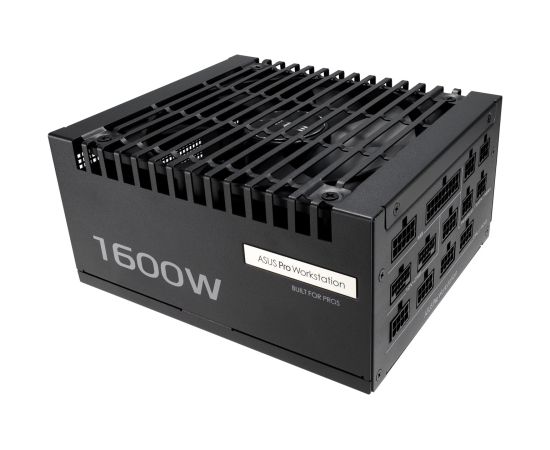 ASUS Pro WS 1600W Platinum power supply unit 20+4 pin ATX ATX Black Блоки питания