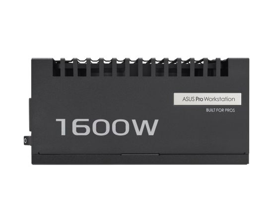 ASUS Pro WS 1600W Platinum power supply unit 20+4 pin ATX ATX Black Блоки питания