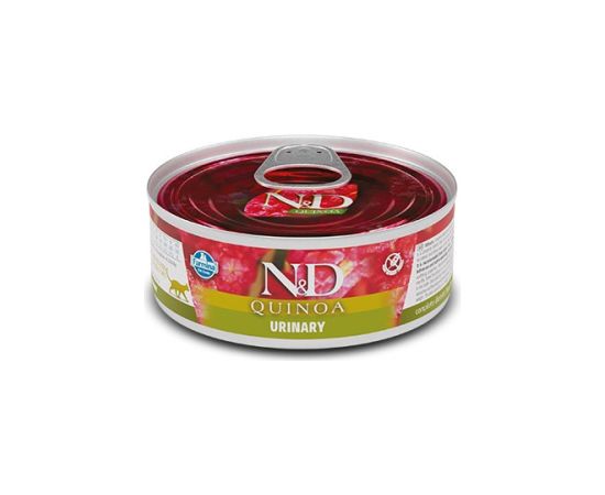 FARMINA N&D CAT Quinoa Urinary Adult - wet cat food - 80g Kaķu konservi