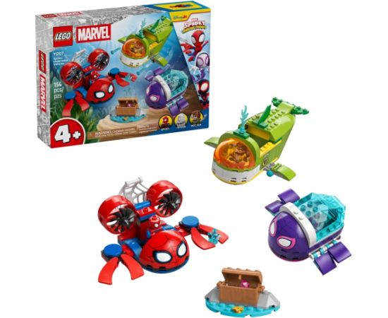 LEGO MARVEL 11207 Spidey: Underwater Vehicles Новости - Детские товары