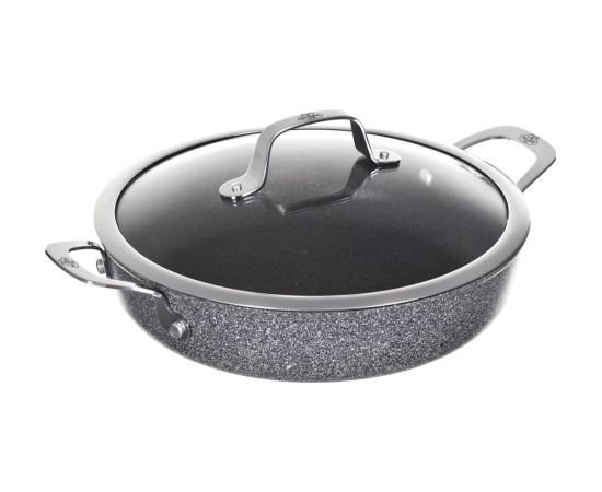Frying Pan Ballarini Salina Granitium, Deep with 2 handles, Granite, 28 cm 75002-810-0 Pannas
