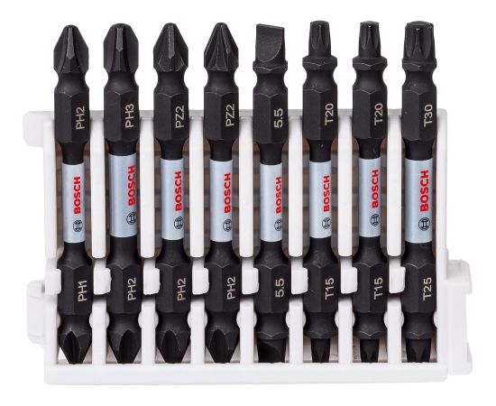 Skrūvgriežu uzgaļu komplekts Bosch 260925C155; 8 gab. Аксессуары для дрелей