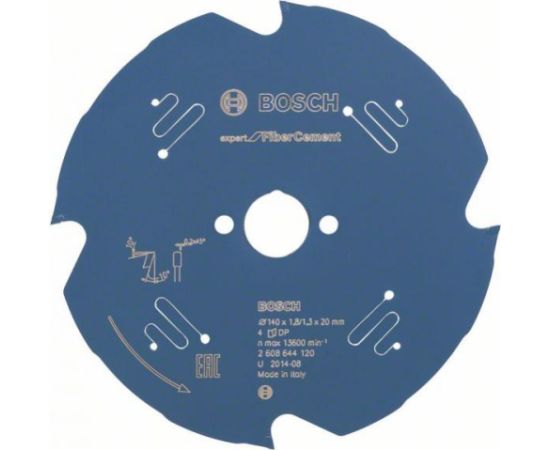 Griešanas disks Bosch Expert for Fibre Cement 2608644348; 235x30 mm; Z6 Zāģripas