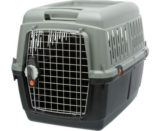 Trixie Be Eco Giona 4, transporter, antracyt/szary/zielony, S–M: 50 × 51 × 70 cm Suņu un kaķu transport somas