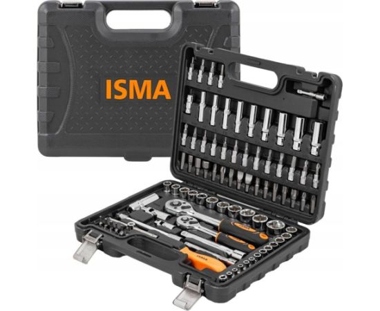 INSTRUMENTU KOMPLEKTS Isma  94elementi  1/4" , 3/8" (4-22mm) Jaunumi - Datori