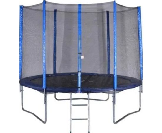 Trampolina Trampolina Ogrodowa Czarno-Niebieska z Siatką Jaunumi - Sports