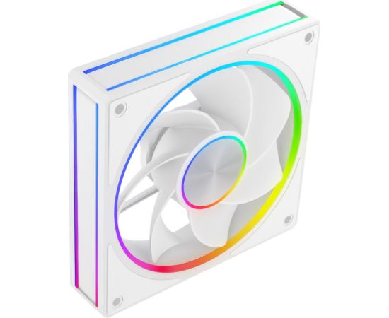 MODECOM VOLCANO LOOP 120 ARGB Reverse Fan White Korpusu dzesēšana