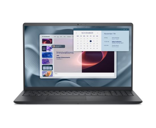 Dell Pro 15 Essential PV15250  i3-100U 8GB 512GB SSD 15.6" FHD FgrPr WLAN + BT  US Kb W11 Home Carbon Black  3yrs Prosupport   PV15250_RPLU_004_P_HOM Portatīvie datori