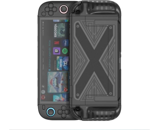 Dux Ducis Protective Case Nintendo Switch 2 black Maki Planšetdatoriem