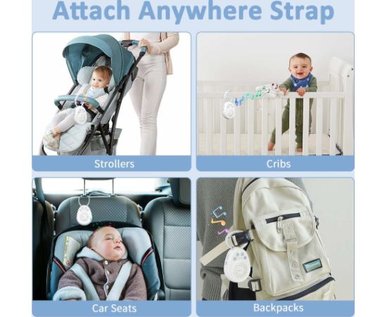 White noise machine Reach N-01 white Mazuļu uzraudzības ierīces