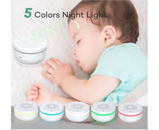 White noise machine Reach N-02 white Mazuļu uzraudzības ierīces
