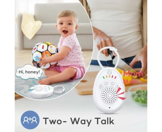 Mobile audio nanny Reach BM-1 white Mazuļu uzraudzības ierīces