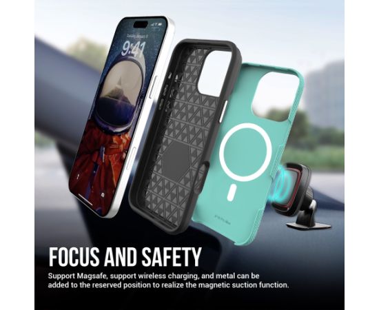 Чехол Perfectionists Triangle Mag Case Apple iPhone 17 зеленый Чехлы - альтернативные