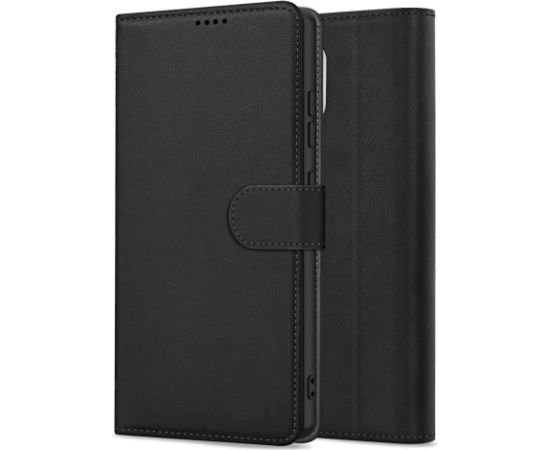 Case Fancy Wallet Xiaomi Redmi 15 4G/Redmi 15 5G black Neoriģinālie Maciņi