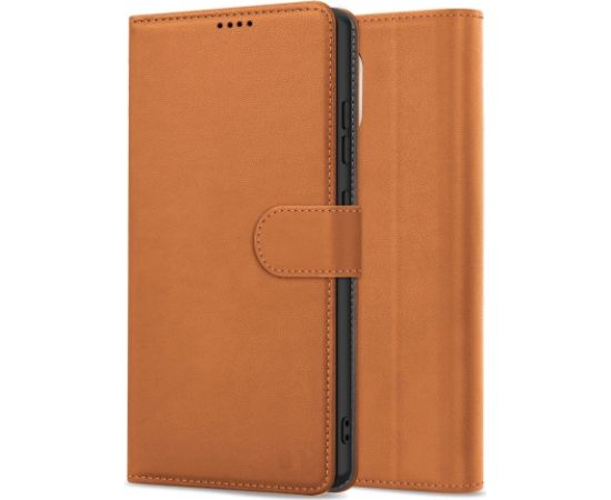 Case Fancy Wallet Samsung A546 A54 5G brown Neoriģinālie Maciņi