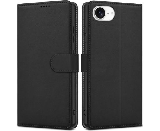 Case Fancy Wallet Samsung A125 A12/M127 M12 black Neoriģinālie Maciņi