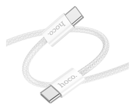 USB кабель Hoco X104 60W USB-C to USB-C 2.0m белый Дата USB-кабели