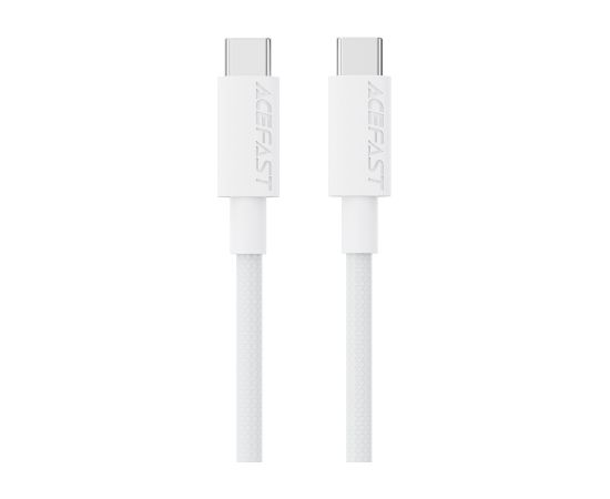 USB кабель Acefast C18-03 60W USB-C to USB-C 1.2m белый Дата USB-кабели