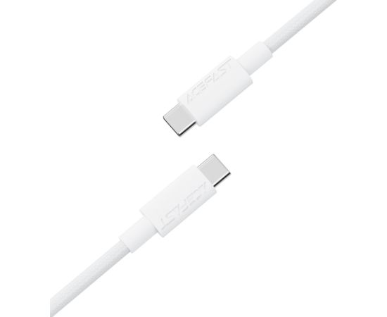 USB кабель Acefast C18-03 60W USB-C to USB-C 1.2m белый Дата USB-кабели