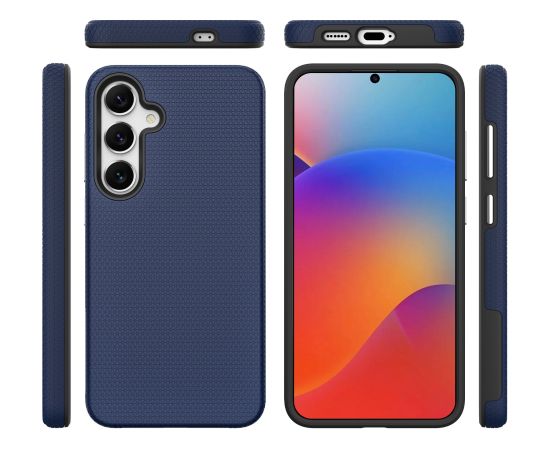 Чехол Perfectionists Triangle Case Samsung A566 A56 5G темно-синий Чехлы - альтернативные