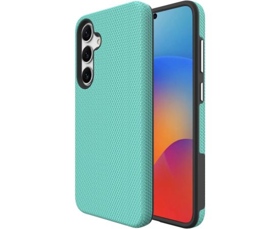 Perfectionists Triangle Case Samsung A556 A55 5G green Neoriģinālie Maciņi