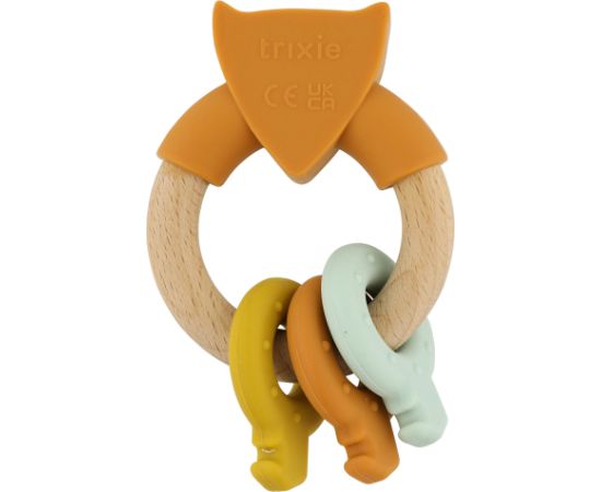 Trixie koka / silikona zobgrauznis, lapsa, 0m+ - 36-251 Jaunumi, Bērnu preces