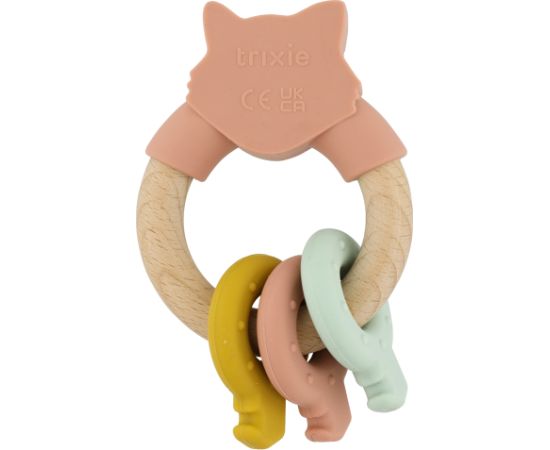Trixie koka / silikona zobgrauznis, kaķis, 0m+ - 36-252 Jaunumi, Bērnu preces