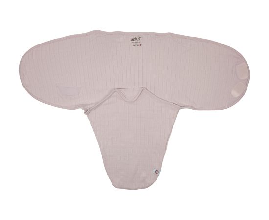 Lodger Bundler Solid kokvilnas autiņš mazuļa ietīšanai, Powder - BN 023 Miega guļammaisi, pidžamas