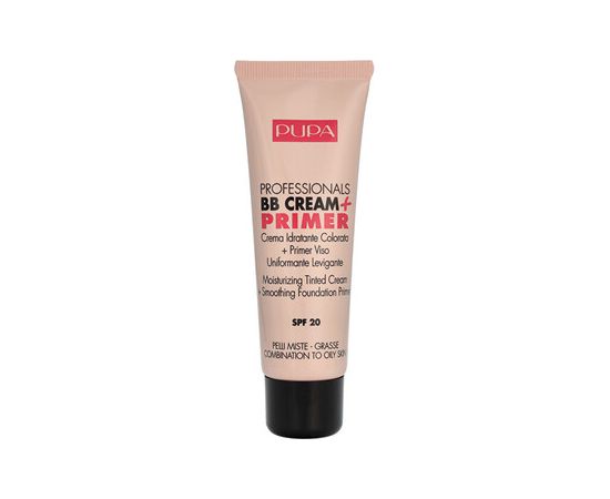 Pupa BB Cream+Primer Moisturizing Tinted Cream - BB krém a podkladová báze 2v1 50 ml 002 Sand Духи и косметика