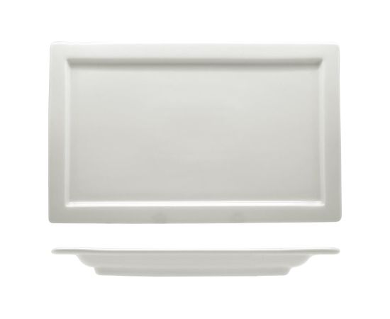 SIMPLE PLUS ŠĶĪVIS 20X32CM TAISNSTŪRA (06Q68L), Leela Baralee тарелки