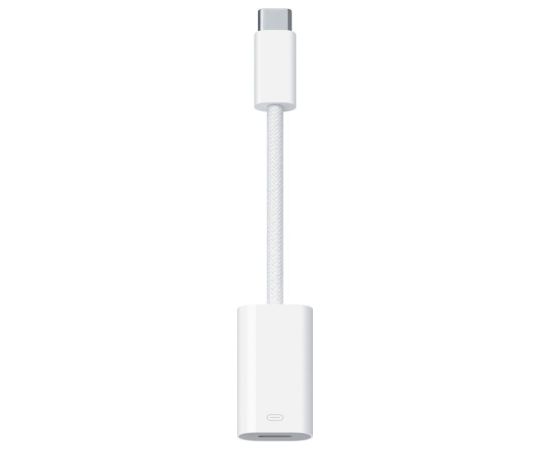 Apple -  MUQX3ZM/A Apple USB-C/Lightning Adapter White Дата USB-кабели