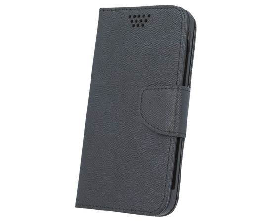 GreenGo Universal  Smart Fancy Silicon case 4,5 Black Neoriģinālie Maciņi