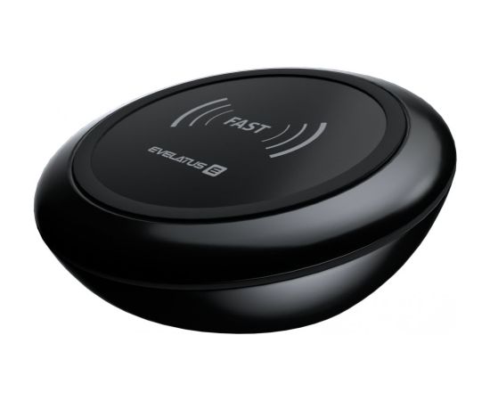 Evelatus Universal  EWC01 Wireless Charger Black Bezvadu telefonu lādētāji