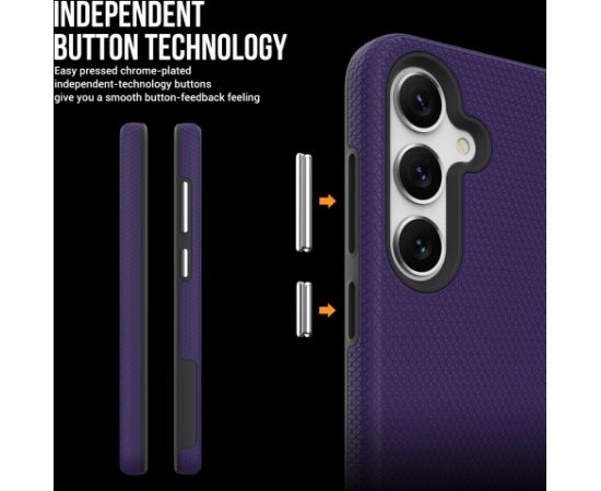 Чехол Perfectionists Triangle Case Samsung S721 S24 FE фиолетовый Чехлы - альтернативные