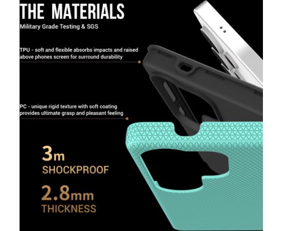 Чехол Perfectionists Triangle Case Samsung S938 S25 Ultra зеленый Чехлы - альтернативные