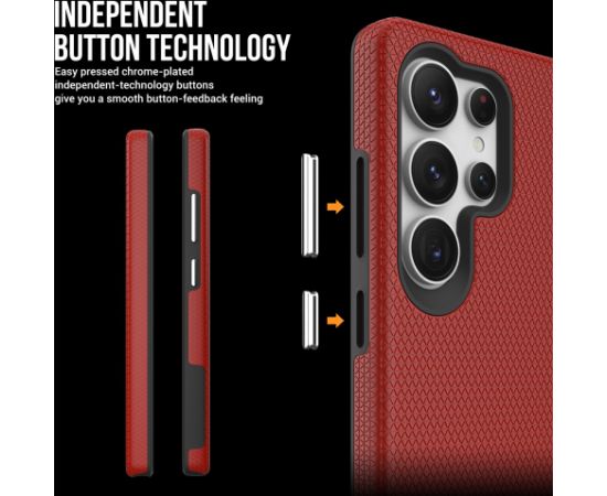 Чехол Perfectionists Triangle Case Samsung S938 S25 Ultra красный Чехлы - альтернативные