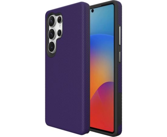 Perfectionists Triangle Case Samsung S918 S23 Ultra 5G purple Neoriģinālie Maciņi