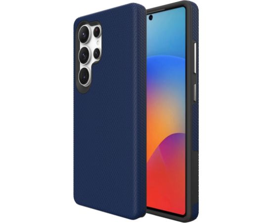 Perfectionists Triangle Case Samsung S918 S23 Ultra 5G navy blue Neoriģinālie Maciņi