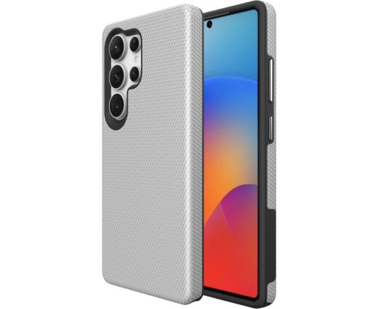 Perfectionists Triangle Case Samsung S918 S23 Ultra 5G silver Neoriģinālie Maciņi