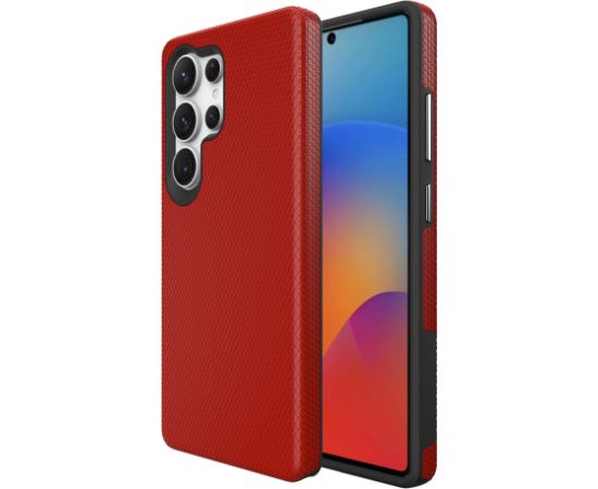 Perfectionists Triangle Case Samsung S918 S23 Ultra 5G red Neoriģinālie Maciņi