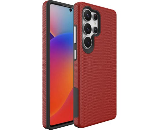 Perfectionists Triangle Case Samsung S918 S23 Ultra 5G red Neoriģinālie Maciņi